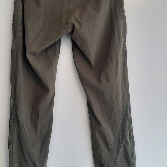 Lululemon Wunder Under High-Rise Tight - Mesh - 28" - Olive green - Picture 5 of 5